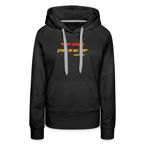 Logoed back with low ammo front - Women's Premium Hoodie