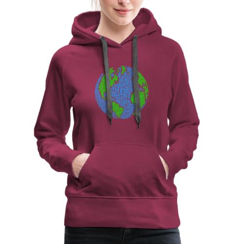 Global PEACE Sphere - Women's Premium Hoodie