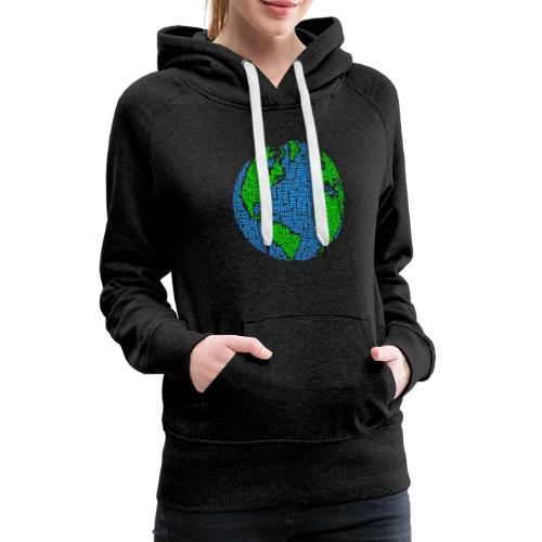 Global PEACE Sphere - Women's Premium Hoodie