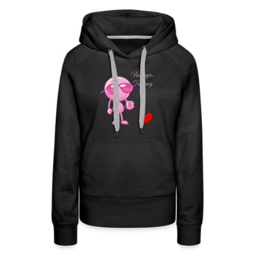 Smoon City_Viareggio Tuscany Pink - Women's Premium Hoodie