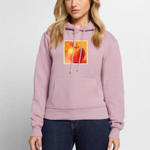 Golden Peach Perfection Design - Women's Premium Hoodie