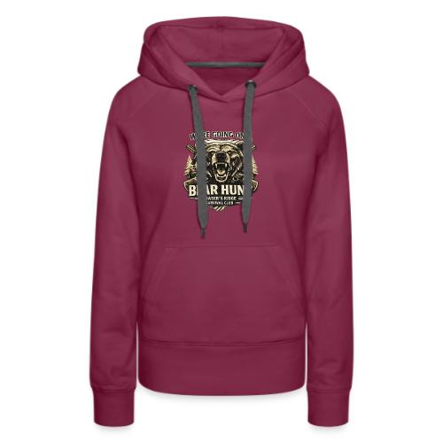 BEAR HUNT - Women's Premium Hoodie