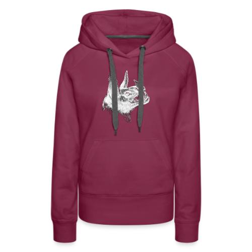 Bat Head - Women's Premium Hoodie