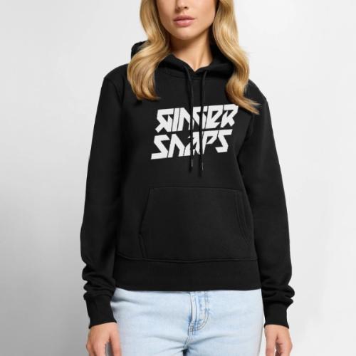 Ginger Snap5 logo (two lines white) - Women's Premium Hoodie