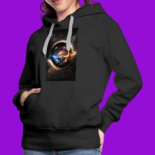 EntangledPhotonsWormhole - Women's Premium Hoodie