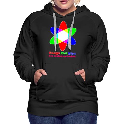 RGB Primary Colors - Women's Premium Hoodie