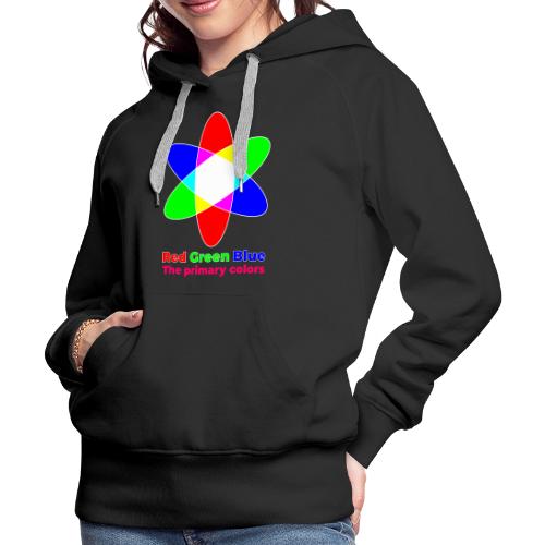 Primary colors: RGB Origins - Women's Premium Hoodie