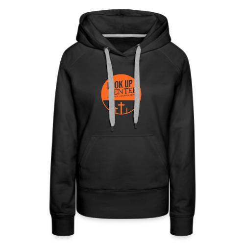 Look Up Center Logo - Women's Premium Hoodie