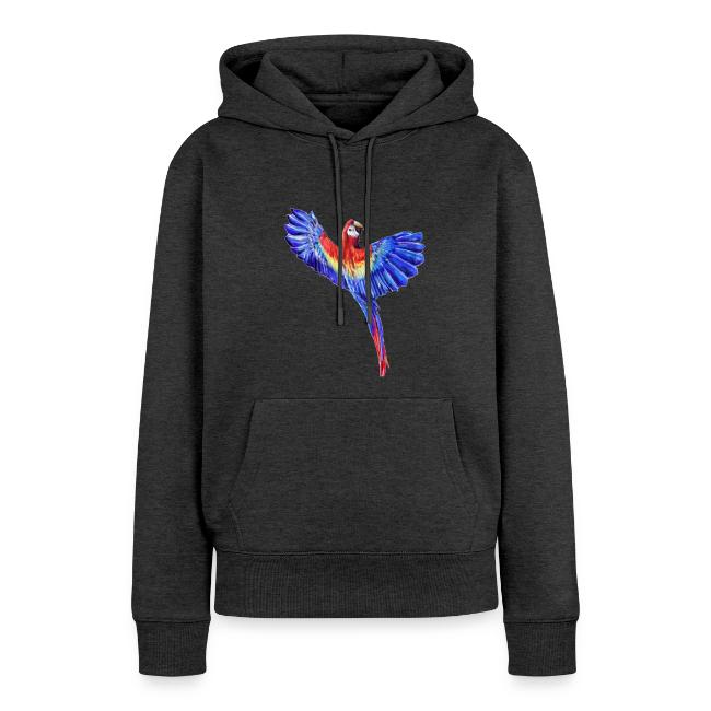 Scarlet macaw parrot
