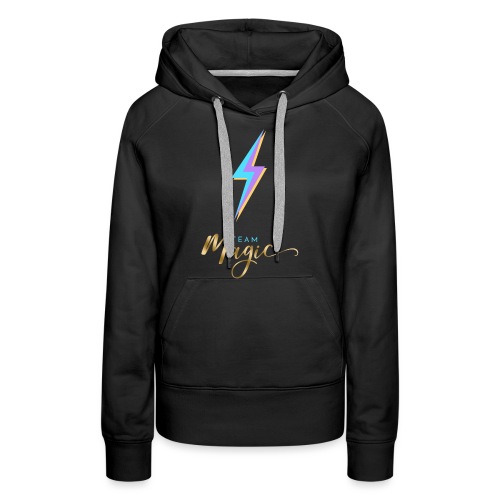 Team Magic With Lightning Bolt - Women's Premium Hoodie