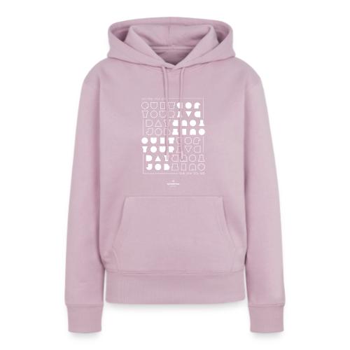 Quit upside white - Women's Premium Hoodie