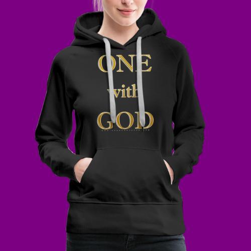 One with God - A Course in Miracles - Down - Women's Premium Hoodie