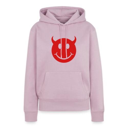 Smiley Devil Face - Women's Premium Hoodie