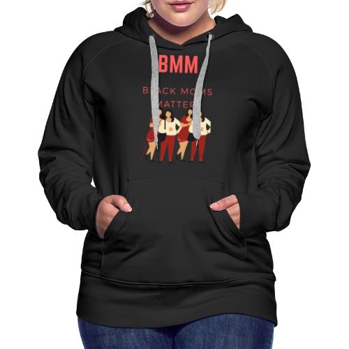 BMM wht bg - Women's Premium Hoodie