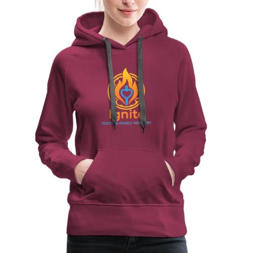 Ignite Youth and Family Logo - Women's Premium Hoodie