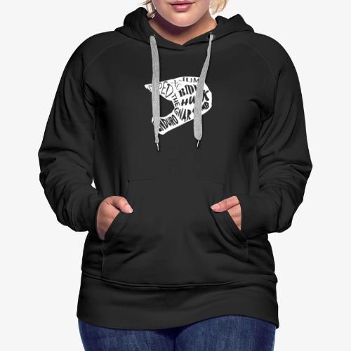 MTB Slang Helmet - Women's Premium Hoodie