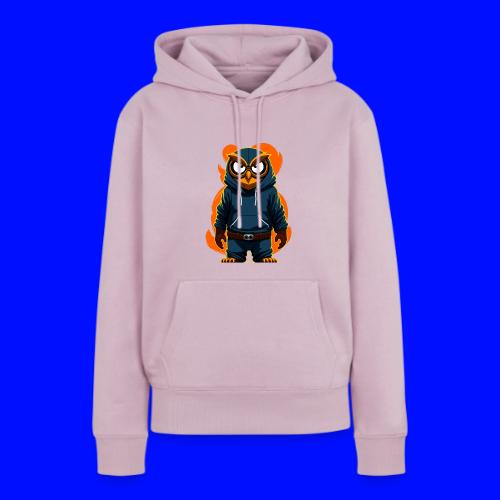 Owl With Hoodie - Women's Premium Hoodie