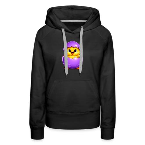 Easter Chick Purple - Women's Premium Hoodie
