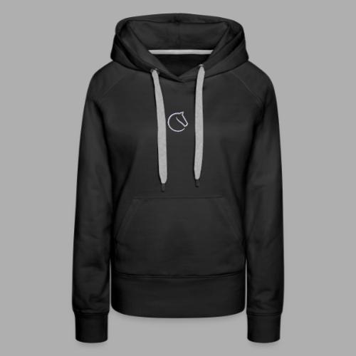 embroidered logo - Women's Premium Hoodie