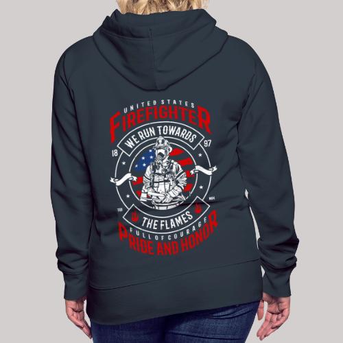 United States Firefighter - Women's Premium Hoodie