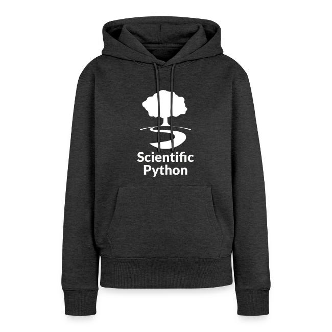 scientific python white logo