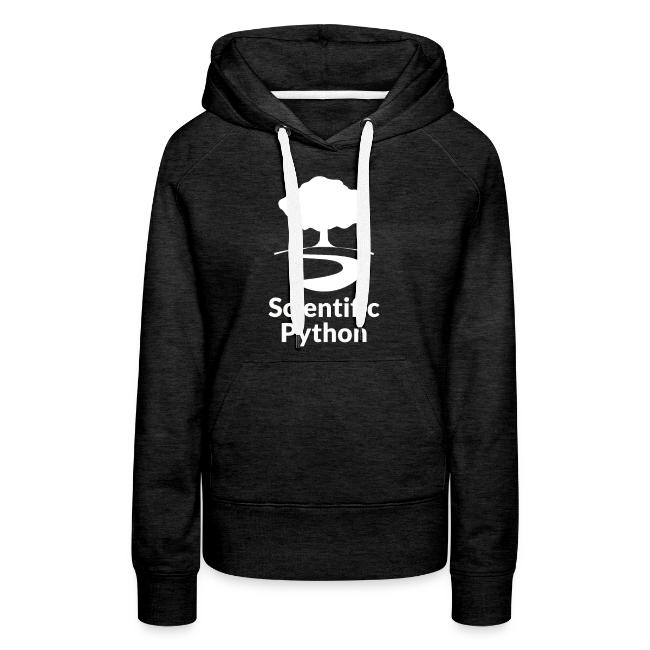 scientific python white logo