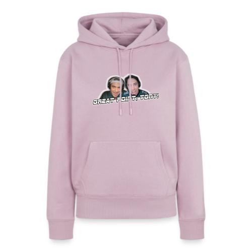 GREAT POINT, TONY! (with Fusco Show back) - Women's Premium Hoodie