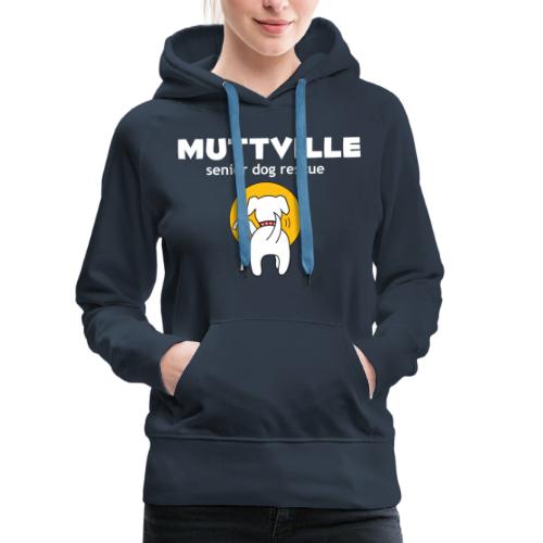 Muttville Complete Logo - Women's Premium Hoodie