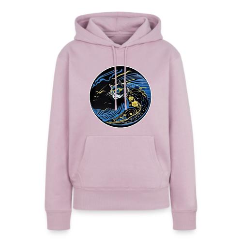 Wavecat Wave - Women's Premium Hoodie