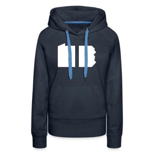 Happy Valley Helmet Stripe (on Blue) - Women's Premium Hoodie