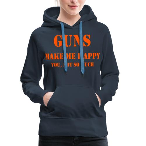 Gunsorange - Women's Premium Hoodie