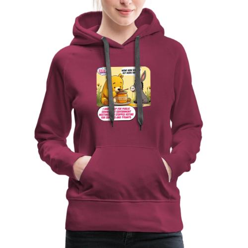 Honey Bear - Fire Tyrants - Women's Premium Hoodie