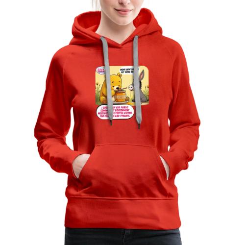 Honey Bear - Fire Tyrants - Women's Premium Hoodie