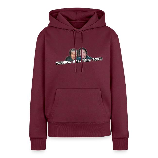 TERRIFIC ANALYSIS, TONY! (with Fusco Show back)