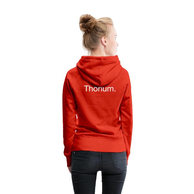 Thorium. Double-sided design. White text.