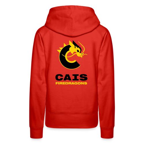 CAIS Firedragons / Life Changing (on Red) - Women's Premium Hoodie