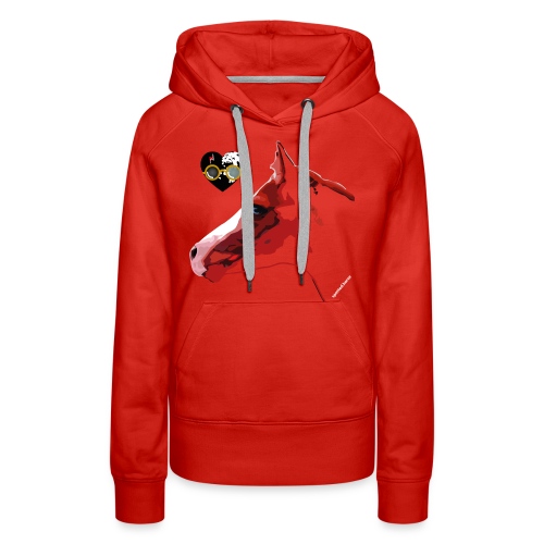 Spotted.Horse Appaloosa Colt Red - Women's Premium Hoodie