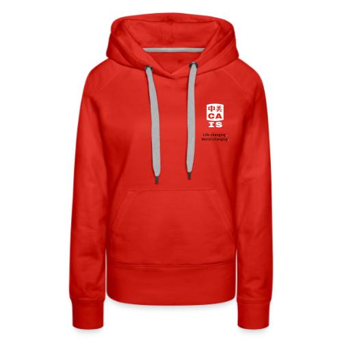 CAIS Life Changing Logo White/Black - Women's Premium Hoodie