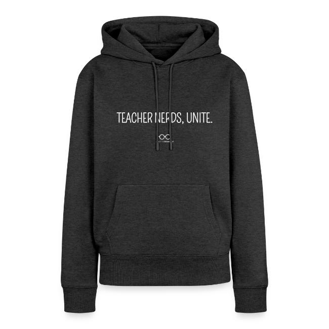 Teacher Nerds, Unite. (white text)
