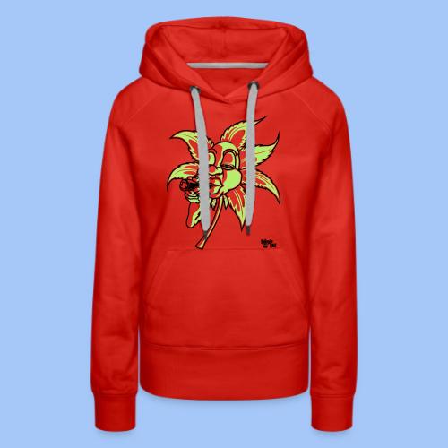smoking leaf - Women's Premium Hoodie