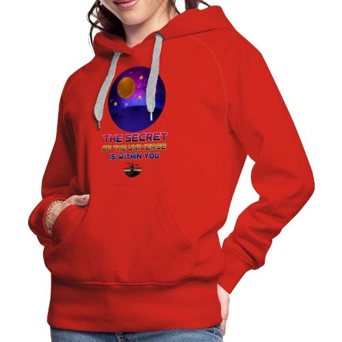 The Secret Of The Universe - Women's Premium Hoodie