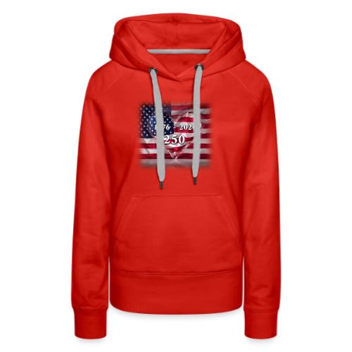1776-2026 | 250 Years USA - Women's Premium Hoodie