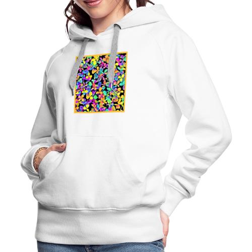 Stylish Foliage Leafy Elegance - Women's Premium Hoodie