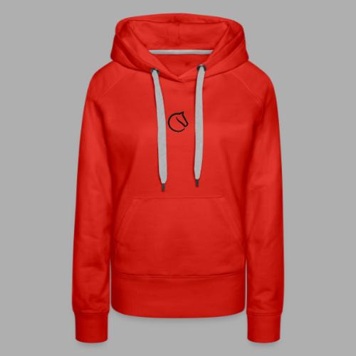 embroidered horsey! - Women's Premium Hoodie