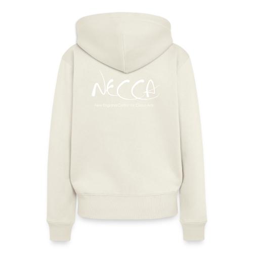 White NECCA Logo - Women's Premium Hoodie