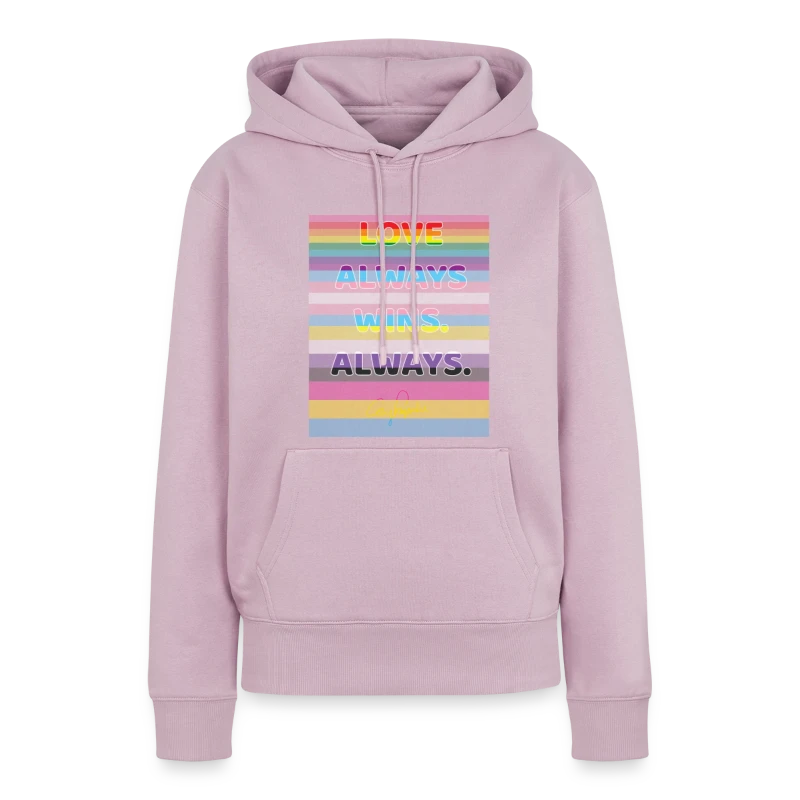 "Love Always Wins. Always." - Cory Legendre - Women's Premium Hoodie