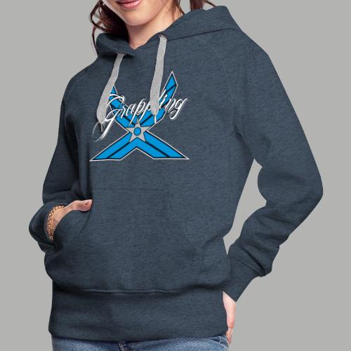Grappling X Air-Force - Women's Premium Hoodie