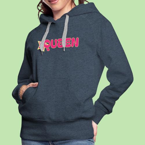 queen high resolution logo transparent 1 - Women's Premium Hoodie