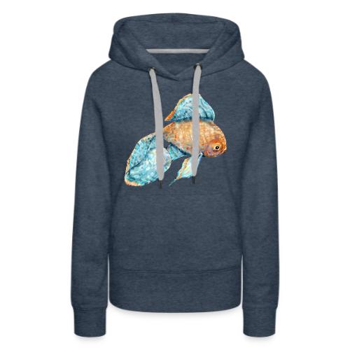 Blue Goldfish - Women's Premium Hoodie