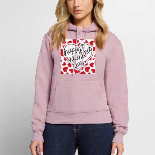Valentine's Day Designs, February 14, Love Friends - Women's Premium Hoodie